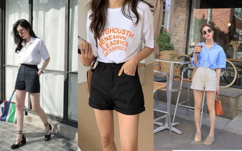 Bạn có thể phối chúng với áo thun, áo sơ mi hoặc áo croptop