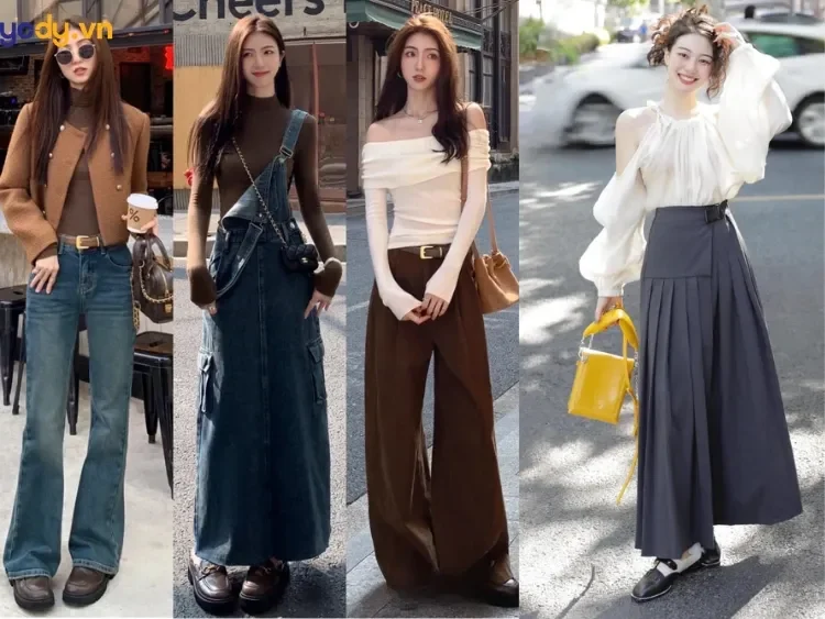 Gợi Ý Outfit Thời Trang Dạo Phố Nữ Trẻ Trung 2025