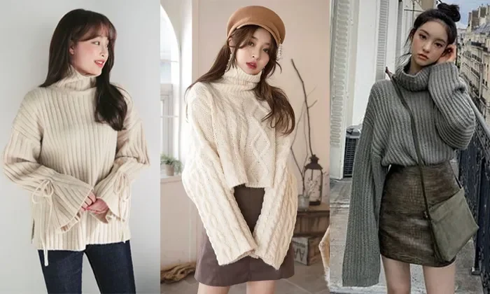 Mẹo Phối Đồ Với Áo Len Cổ Lọ