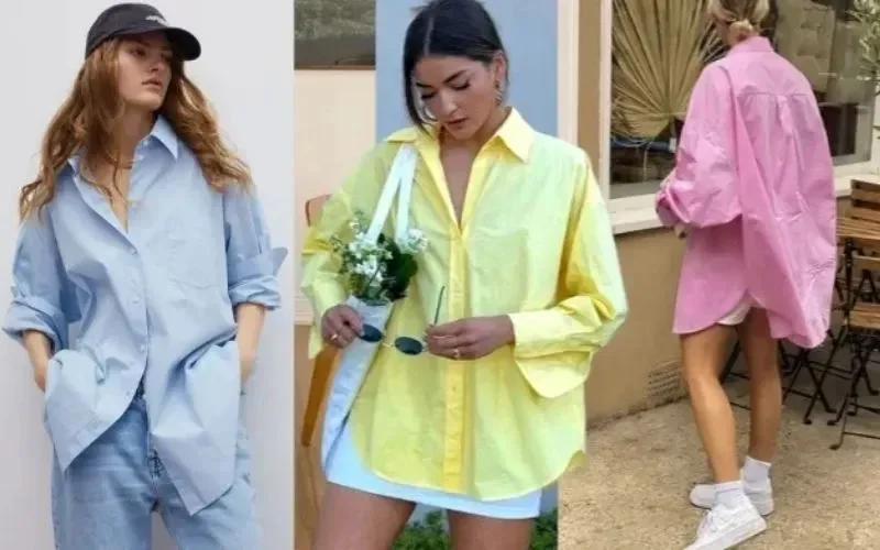 Mẹo Phối Đồ Với Áo Sơ Mi Oversize