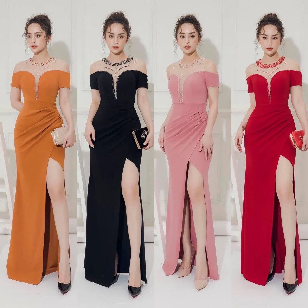 Mẹo Phối Đồ Với Đầm Dự Tiệc Sang Trọng